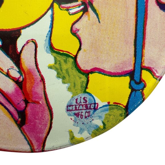 Lot of 8 Tin Litho Toy Noisemakers New Years Party US Metal Mfg Co Vintage 1950s - Picture 10 of 11